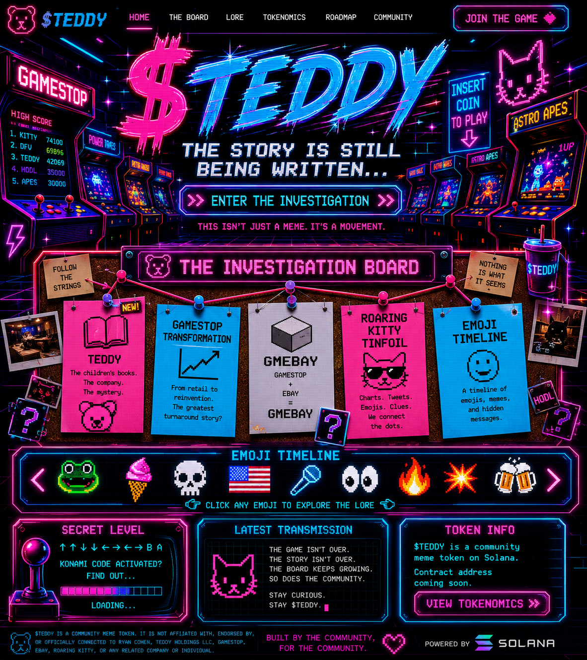 $TEDDY Arcade