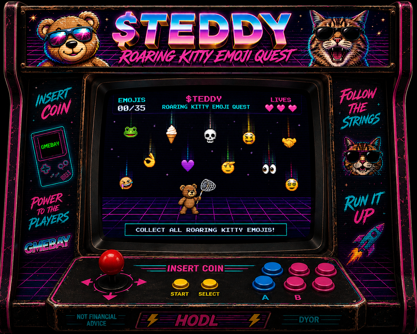 $TEDDY Arcade Cabinet